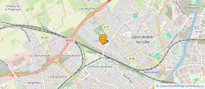 localisation de l'entreprise SCI LES FARFADETS à LAMBERSART