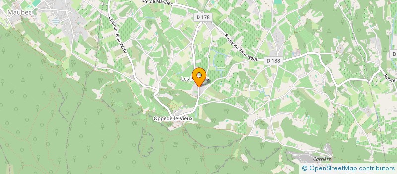 localisation de l'entreprise SCI LES FAYARDS  GORDES