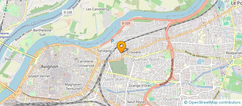 localisation de l'entreprise SCI LES FELIBRES  AVIGNON