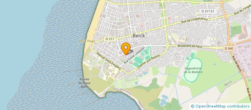 localisation de l'entreprise SCI LES FELOUQUES à BERCK