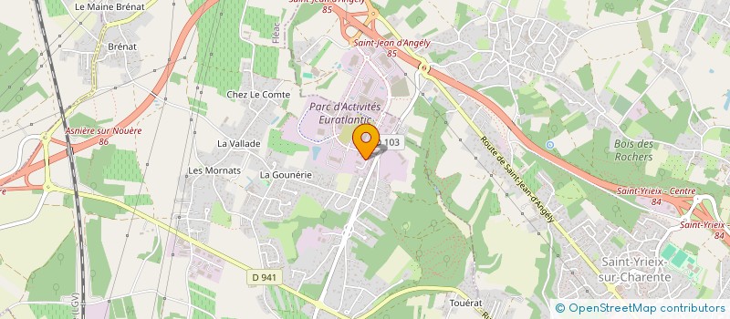 localisation de l'entreprise SCI LES FERMES DU MAINE à FLEAC
