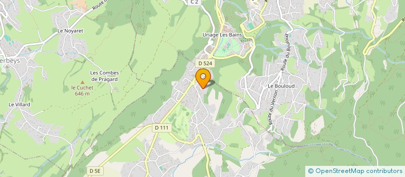 localisation de l'entreprise SCI LES FERMETTES DE LA BEGAUDIERE  VAULNAVEYS-LE-HAUT