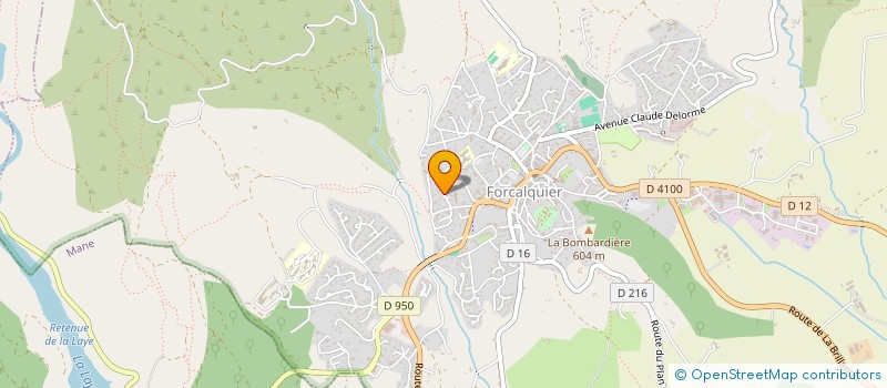 localisation de l'entreprise SCI LES FERRAILLES à FORCALQUIER