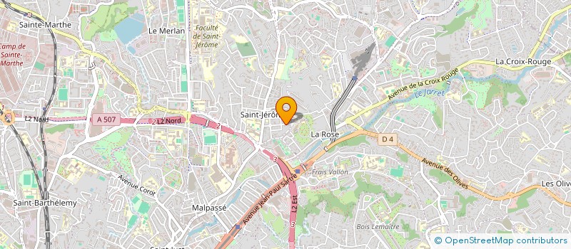 localisation de l'entreprise SCI LES FERRANDS à MARSEILLE