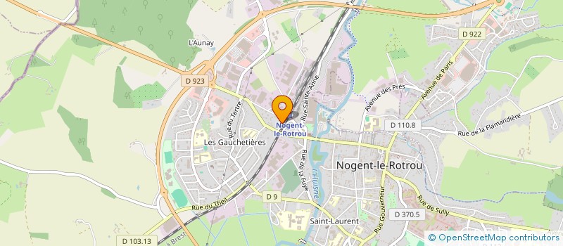 localisation de l'entreprise SCI LES FERRIERES à NOGENT-LE-ROTROU