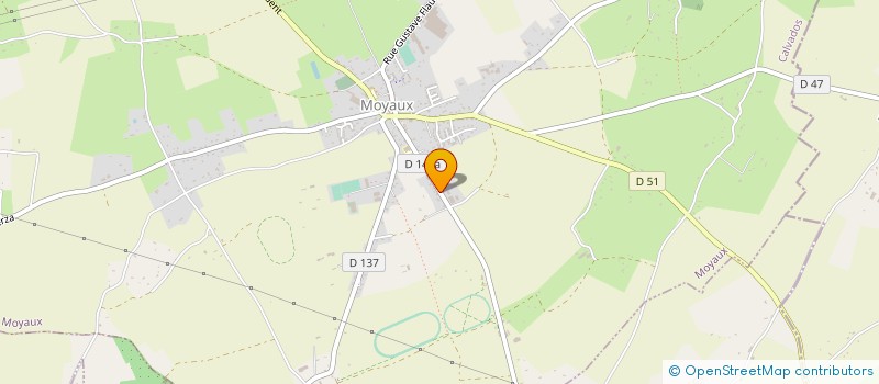 localisation de l'entreprise SCI LES FERVENTS JARDINIERS  MOYAUX