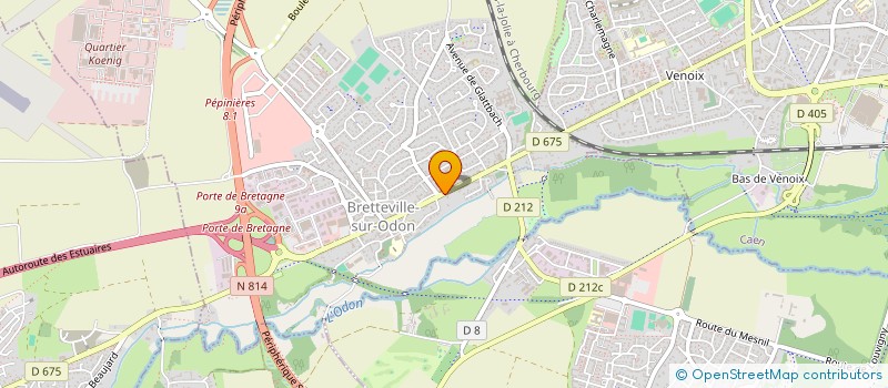 localisation de l'entreprise SCI LES FEUILLANTINES à CAEN