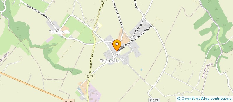 localisation de l'entreprise SCI LES FICUS  THIETREVILLE