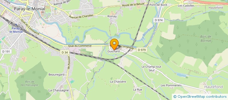 localisation de l'entreprise SCI LES FIETTES  HAUTEFOND