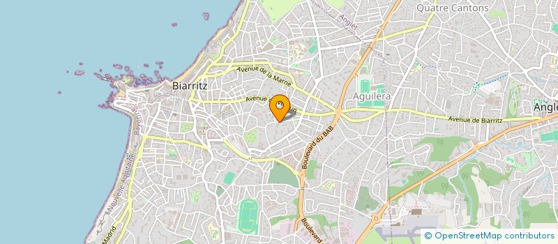 localisation de l'entreprise SCI LES FIFIS à BIARRITZ