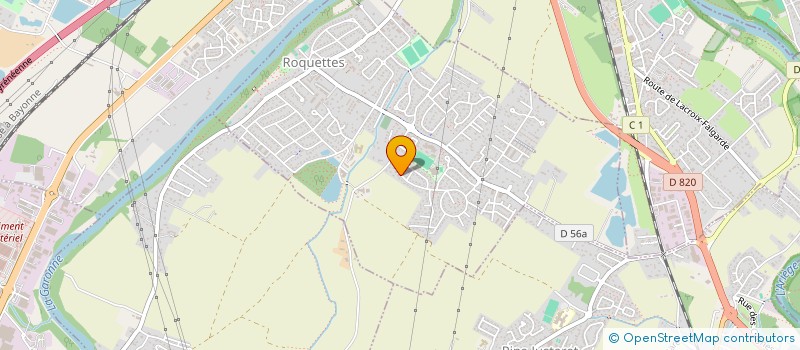 localisation de l'entreprise SCI LES FIGUES  LACROIX-FALGARDE