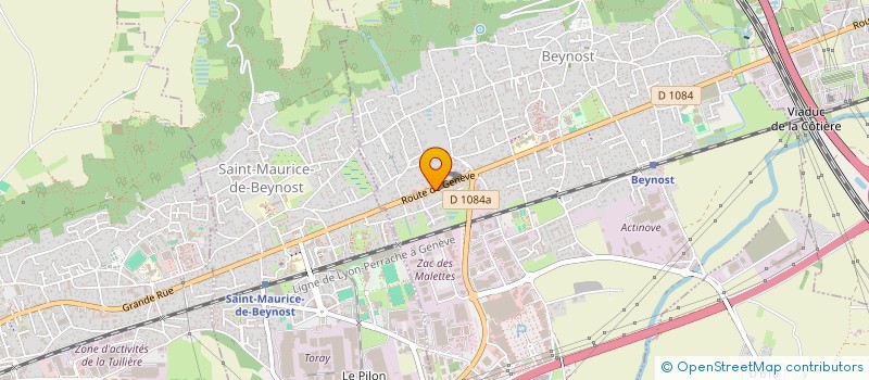 localisation de l'entreprise SCI LES FIGUIERS à BEYNOST