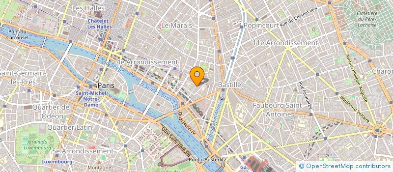 localisation de l'entreprise SCI LES FILAOS  PARIS