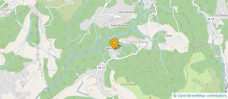 localisation de l'entreprise SCI LES FILLES  SAINT-BLAISE