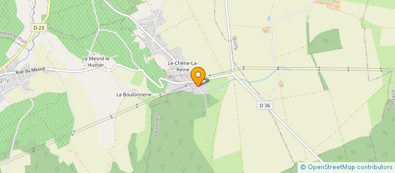 localisation de l'entreprise SCI LES FILLES DE CASTILLE  LEUVRIGNY