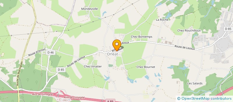 localisation de l'entreprise SCI LES FILLES DU CASTEL  RAVEL