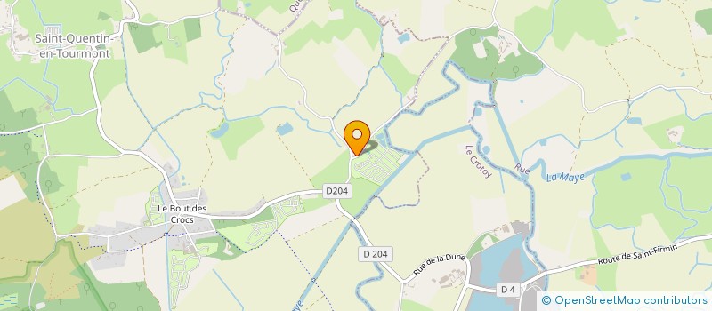 localisation de l'entreprise SCI LES FILLEULS  SAINT-QUENTIN-EN-TOURMONT