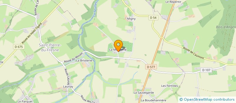localisation de l'entreprise SCI LES FILLIOTTES à SOULEUVRE EN BOCAGE