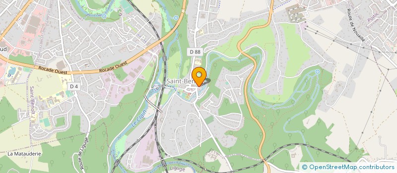 localisation de l'entreprise SCI LES FILLOUX à SAINT-BENOIT