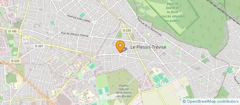 localisation de l'entreprise SCI LES FILS BOFOTS  LE PLESSIS-TREVISE