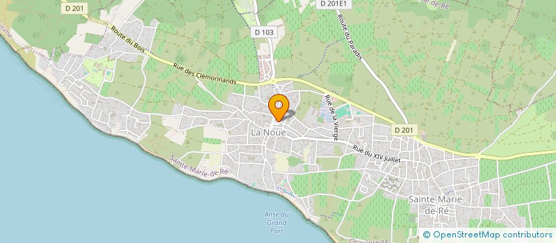 localisation de l'entreprise SCI LES FILS DU BUCHERON  SAINTE-MARIE-DE-RE