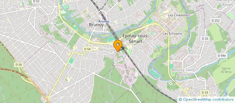 localisation de l'entreprise SCI LES FINGELLES  EPINAY-SOUS-SENART