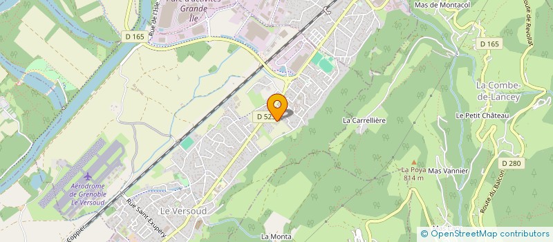 localisation de l'entreprise SCI LES FISETTES  LE VERSOUD