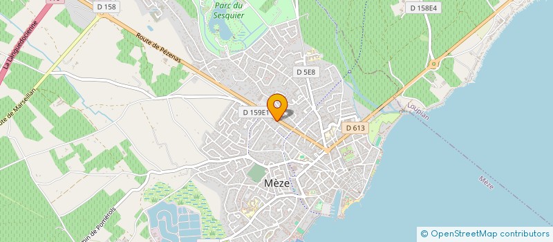 localisation de l'entreprise SCI LES FLAMANDS à MEZE