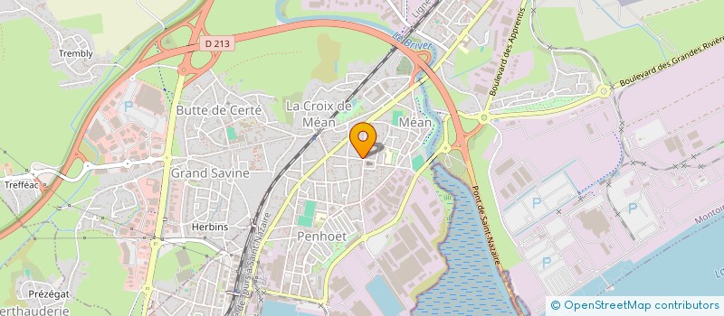 localisation de l'entreprise SCI LES FLAMBLOYANTS  SAINT-NAZAIRE