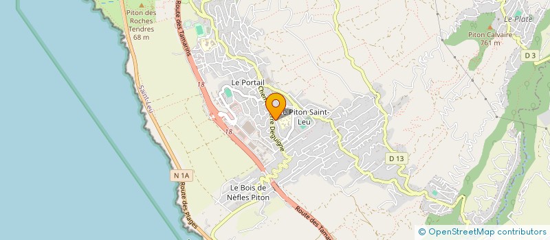 localisation de l'entreprise SCI LES FLAMBOYANTS DE STELLA à SAINT-LEU