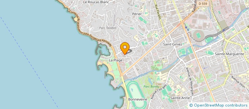 localisation de l'entreprise SCI LES FLEURS à MARSEILLE