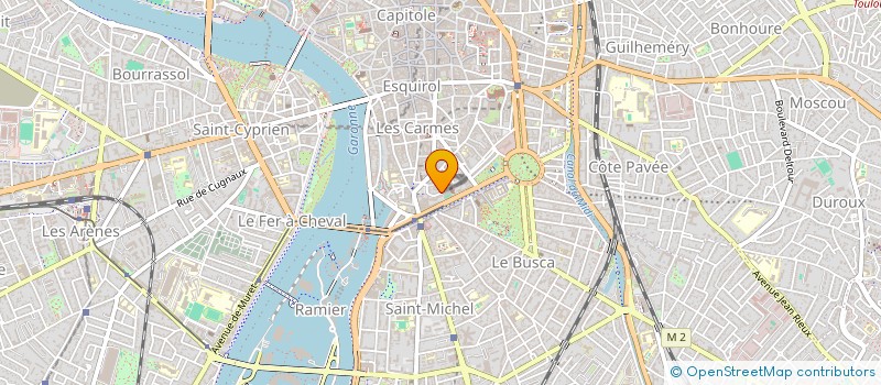 localisation de l'entreprise SCI LES FLEURS à TOULOUSE