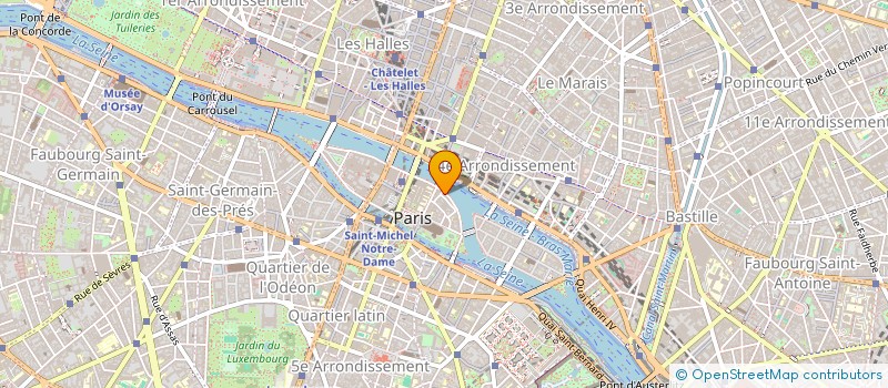 localisation de l'entreprise SCI LES FLEURS  PARIS