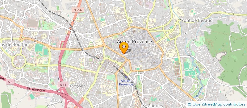 localisation de l'entreprise SCI LES FLOCONS à AIX-EN-PROVENCE