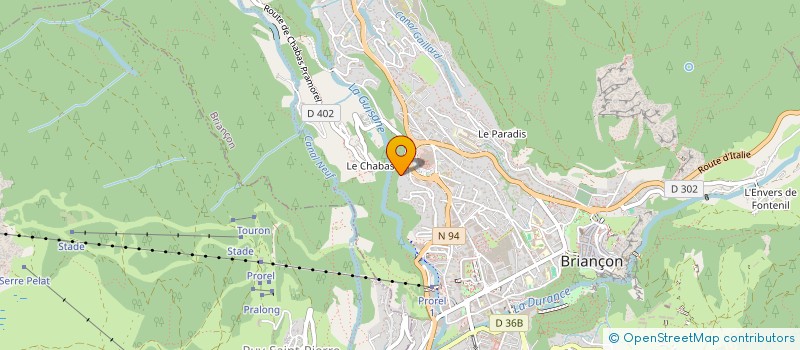 localisation de l'entreprise SCI LES FLOJAIS à BRIANCON
