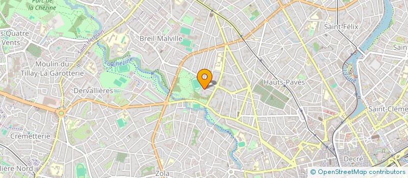 localisation de l'entreprise SCI LES FLORALIES à NANTES