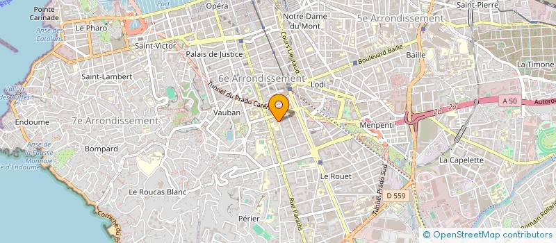 localisation de l'entreprise SCI LES FLORALIES à MARSEILLE
