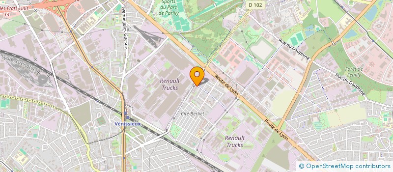 localisation de l'entreprise SCI LES FLORALIES  ST PRIEST