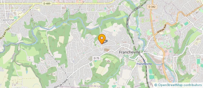 localisation de l'entreprise SCI LES FLORALIES  FRANCHEVILLE