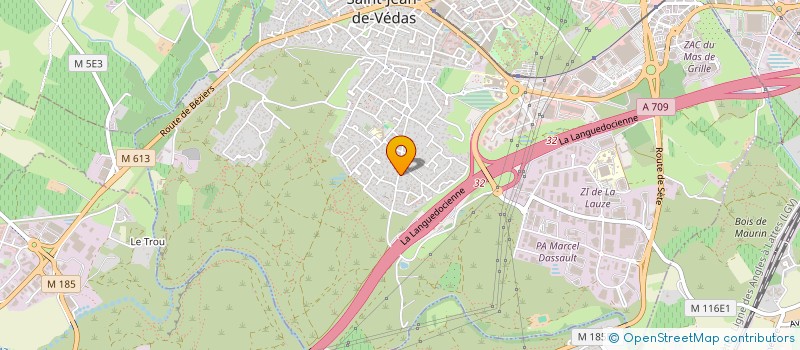 localisation de l'entreprise SCI LES FLORENTINES DE TESTE  SAINT-JEAN-DE-VEDAS