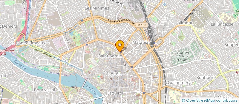 localisation de l'entreprise SCI LES FLORIANES DE SAINT CYPRIEN à TOULOUSE
