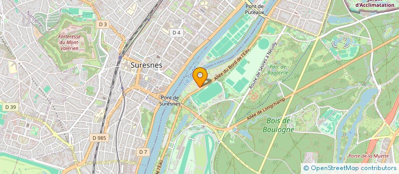 localisation de l'entreprise SCI LES FLOTS BLEUS à SURESNES