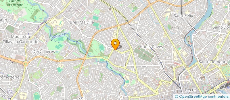 localisation de l'entreprise SCI LES FOLIES DE PROCE à NANTES