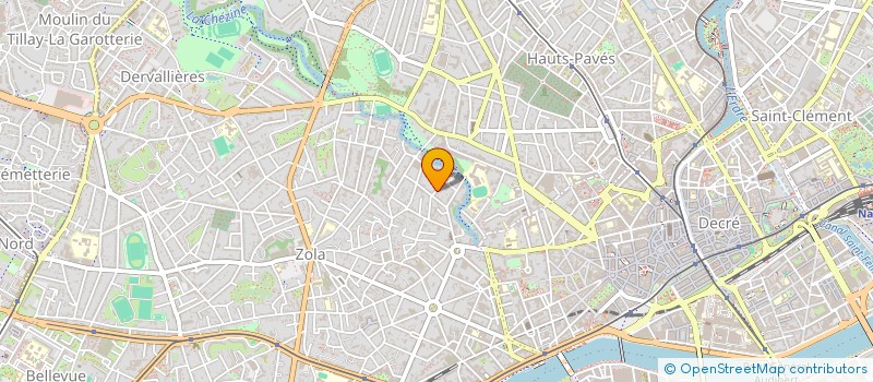 localisation de l'entreprise SCI LES FONDS D'AVESNES à NANTES