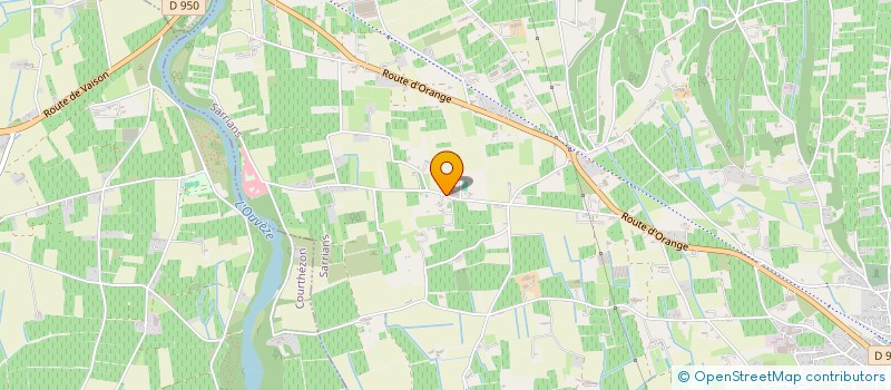 localisation de l'entreprise SCI LES FONTAINES  SARRIANS