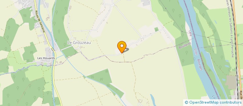 localisation de l'entreprise SCI LES FONTAINES DU BAZOIS  BELLEVILLE-SUR-LOIRE