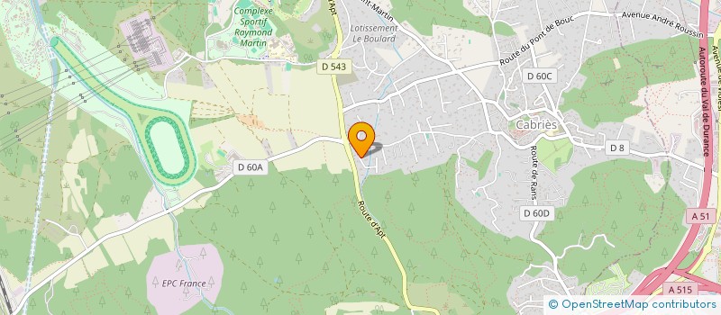 localisation de l'entreprise SCI LES FONTAINES DU LEVANT  VENELLES