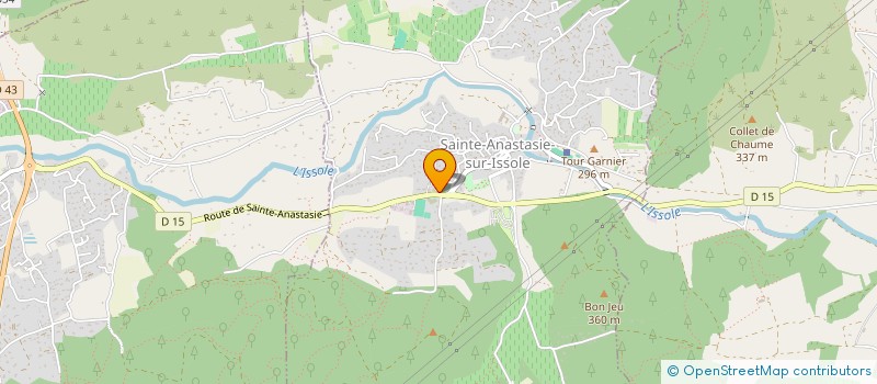 localisation de l'entreprise SCI LES FONTAITES  FORCALQUEIRET