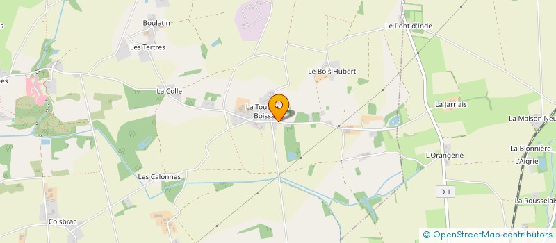 localisation de l'entreprise SCI LES FONTENELLES  TREFFIEUX