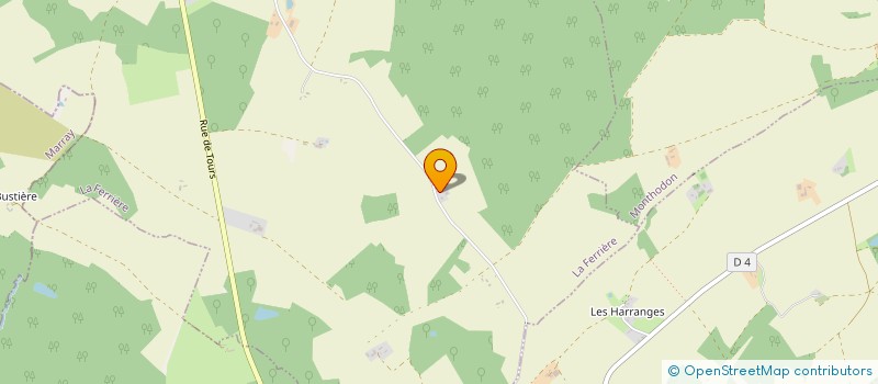 localisation de l'entreprise SCI LES FORGES à LA FERRIERE